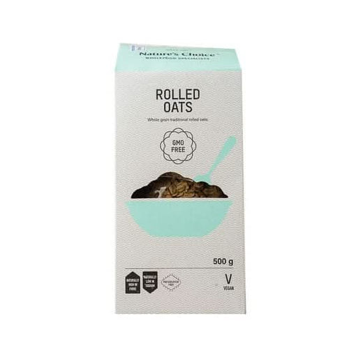Nature's Choice Rolled Oats - (GMO Free) 500g at zucchini